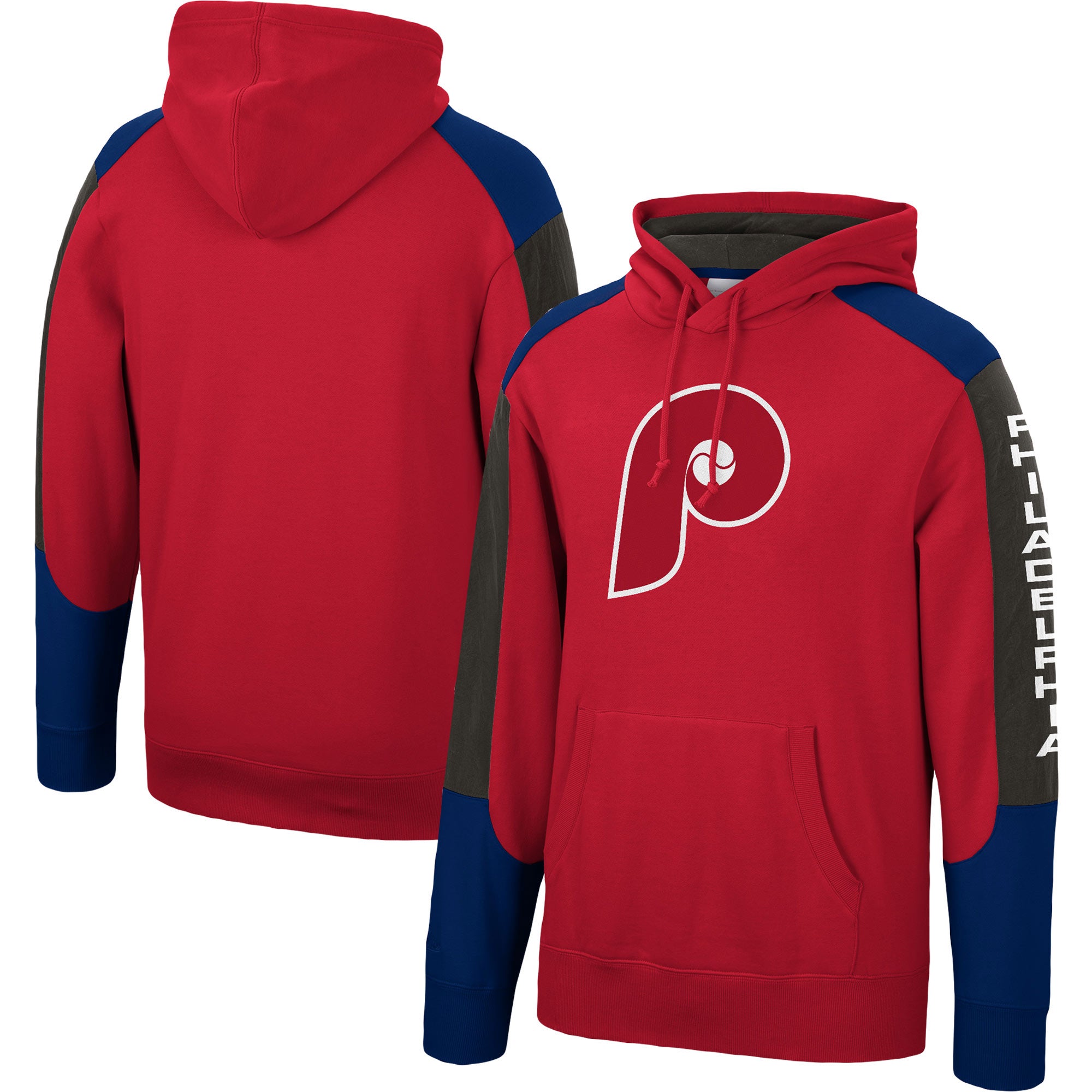 Philadelphia Phillies Mitchell & Ness Fusion Fleece Pullover