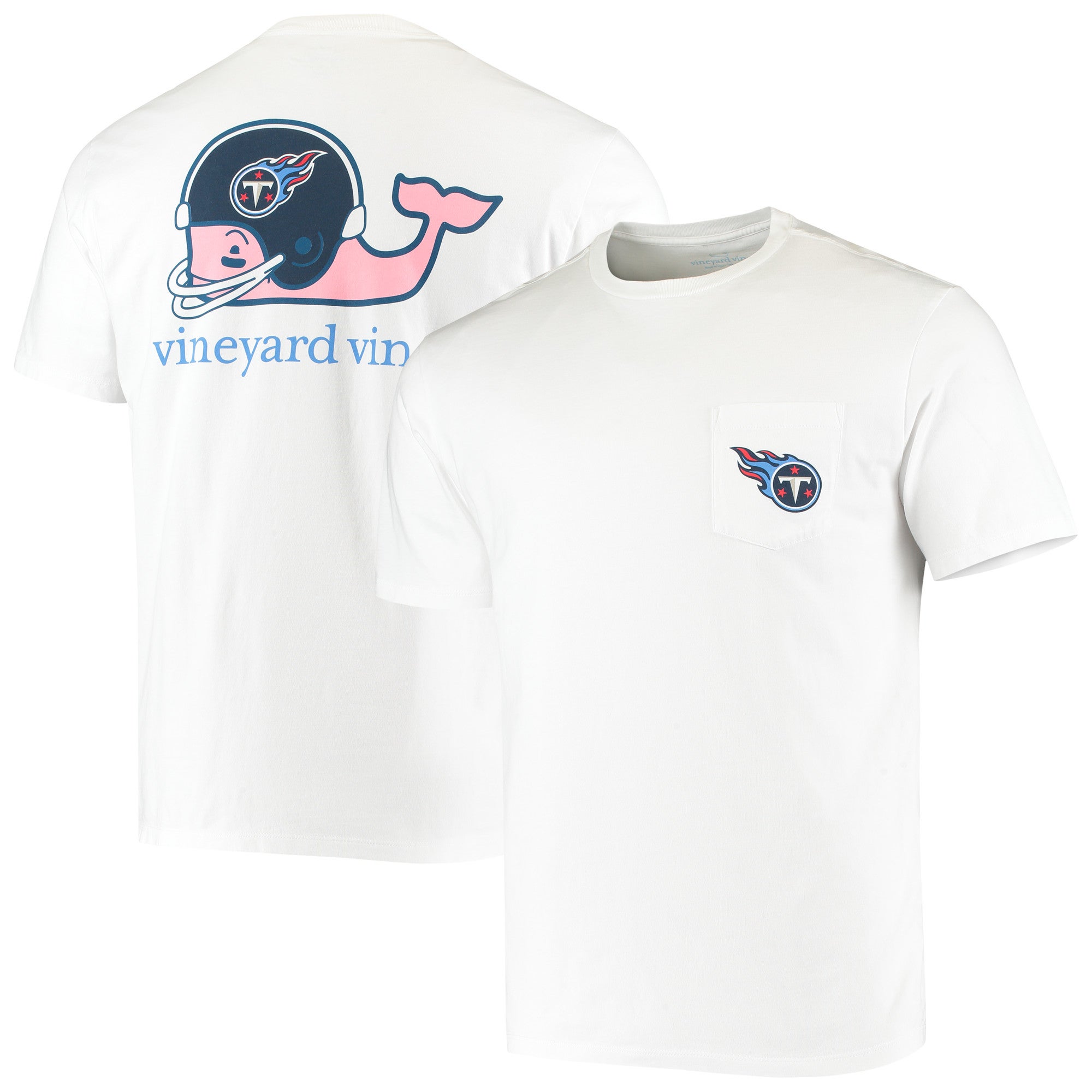 Vineyard Vines Cowboys Whale Goalpost T-Shirt