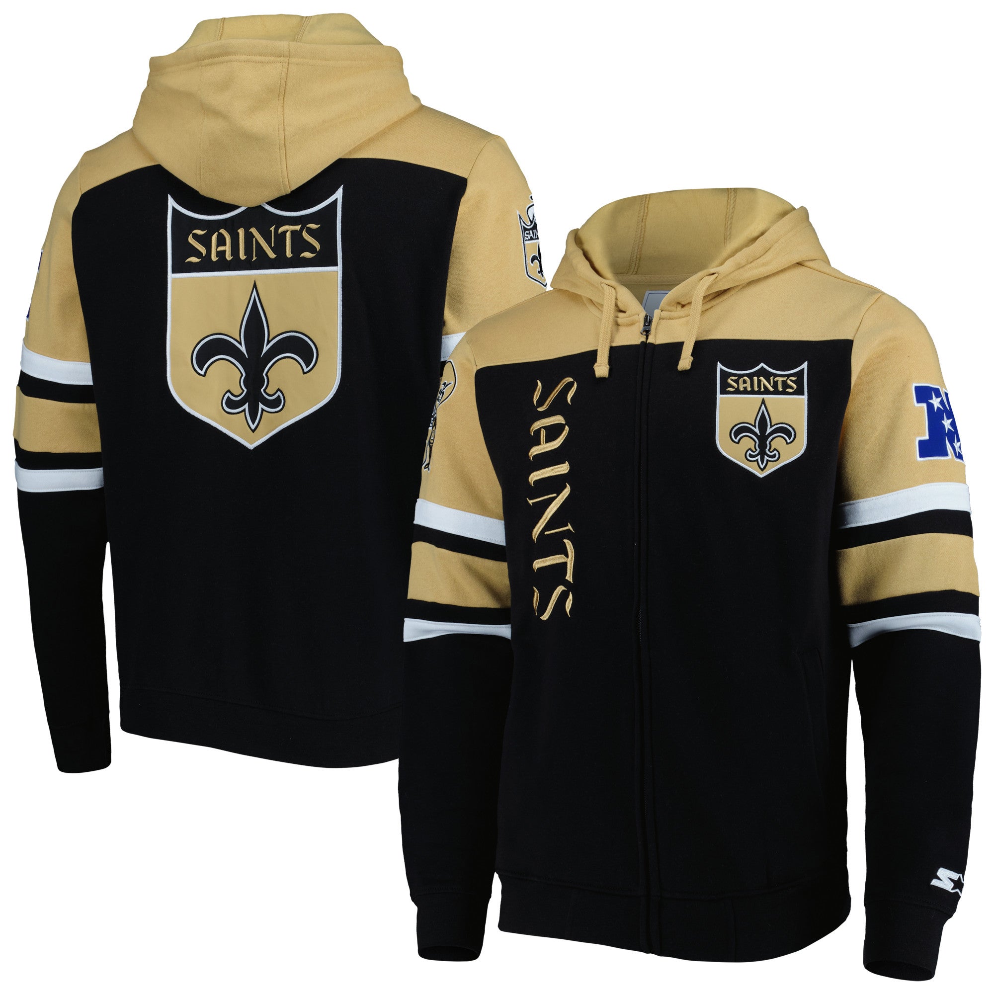 New Orleans Saints vintage satin Starter jacket