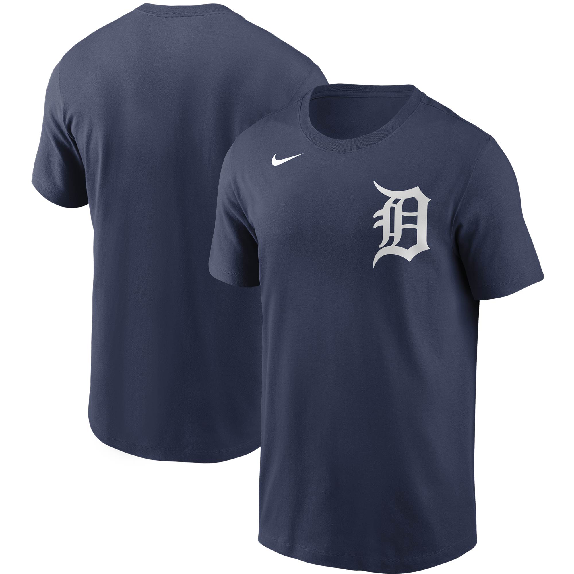 Men's Nike White Detroit Tigers Team Wordmark T-Shirt