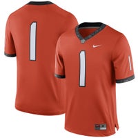 Men's Nike Orange Oklahoma State Cowboys Two-Button Replica Baseball Jersey