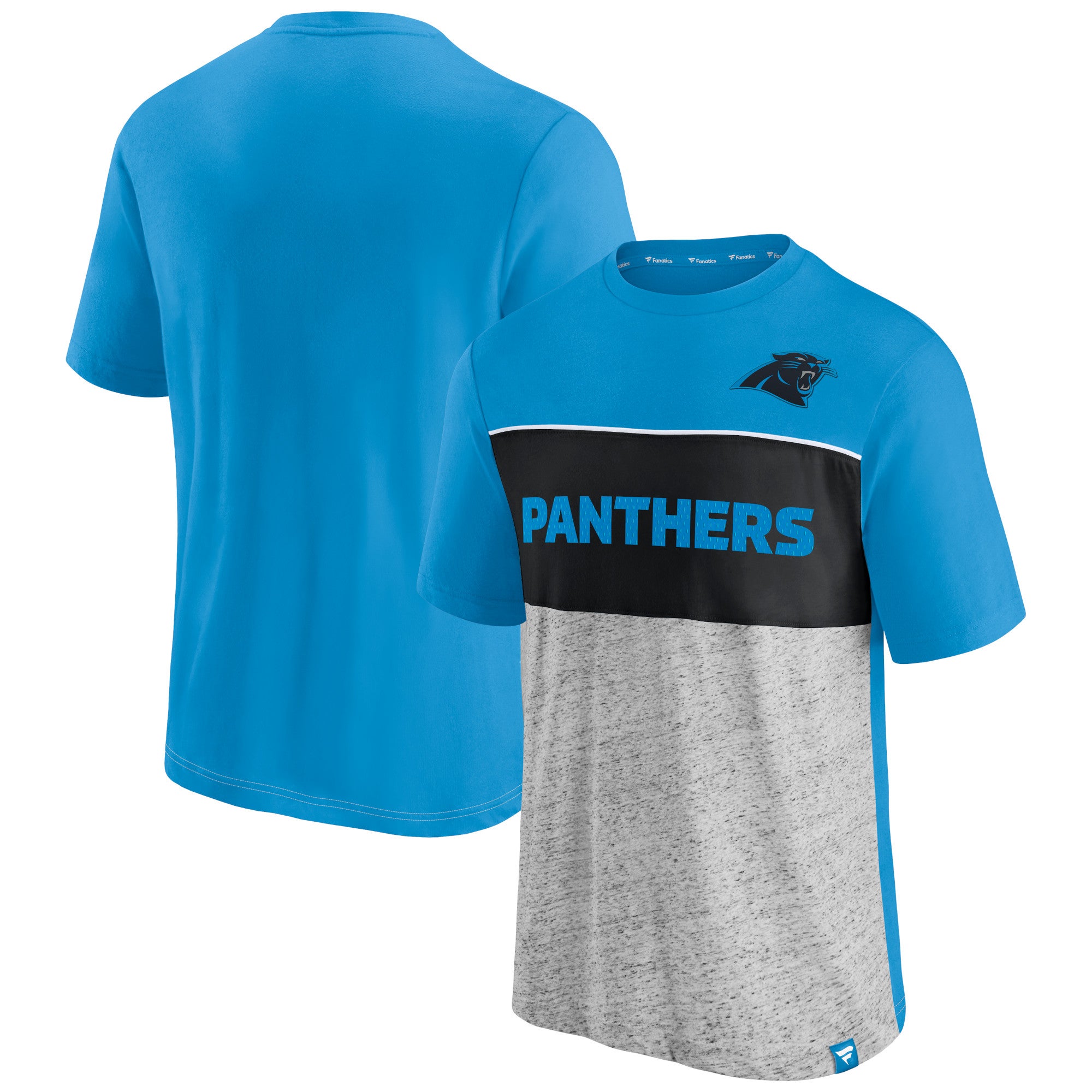 Fanatics Panthers Colorblock T-Shirt - Men's