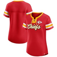 Mitchell and Ness Kansas City Chiefs Mens Red Block Long Sleeve Hoodie