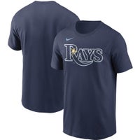 Tampa Bay Rays WEAR by Erin Andrews Women's Front Tie T-Shirt - White