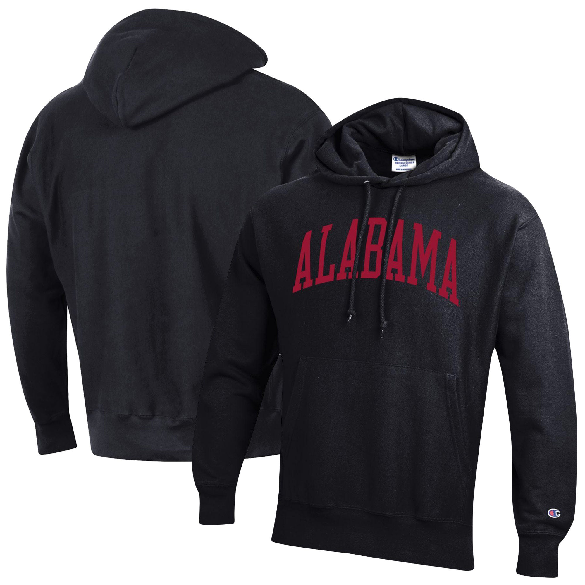Champion Alabama Team Arch Reverse Weave Pullover Hoodie - Men's