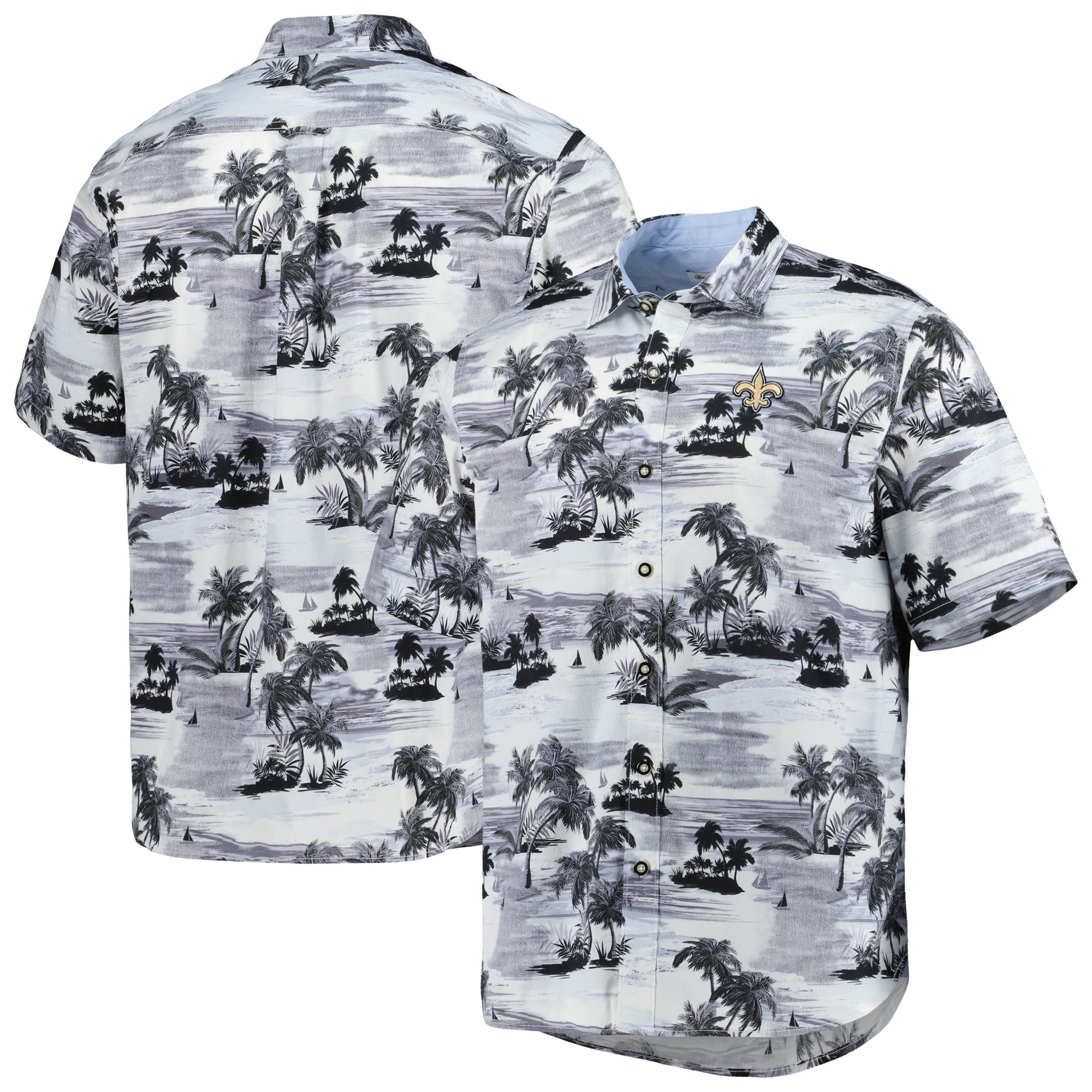 Tommy Bahama Saints Sport Tropical Horizons Button-Up Shirt