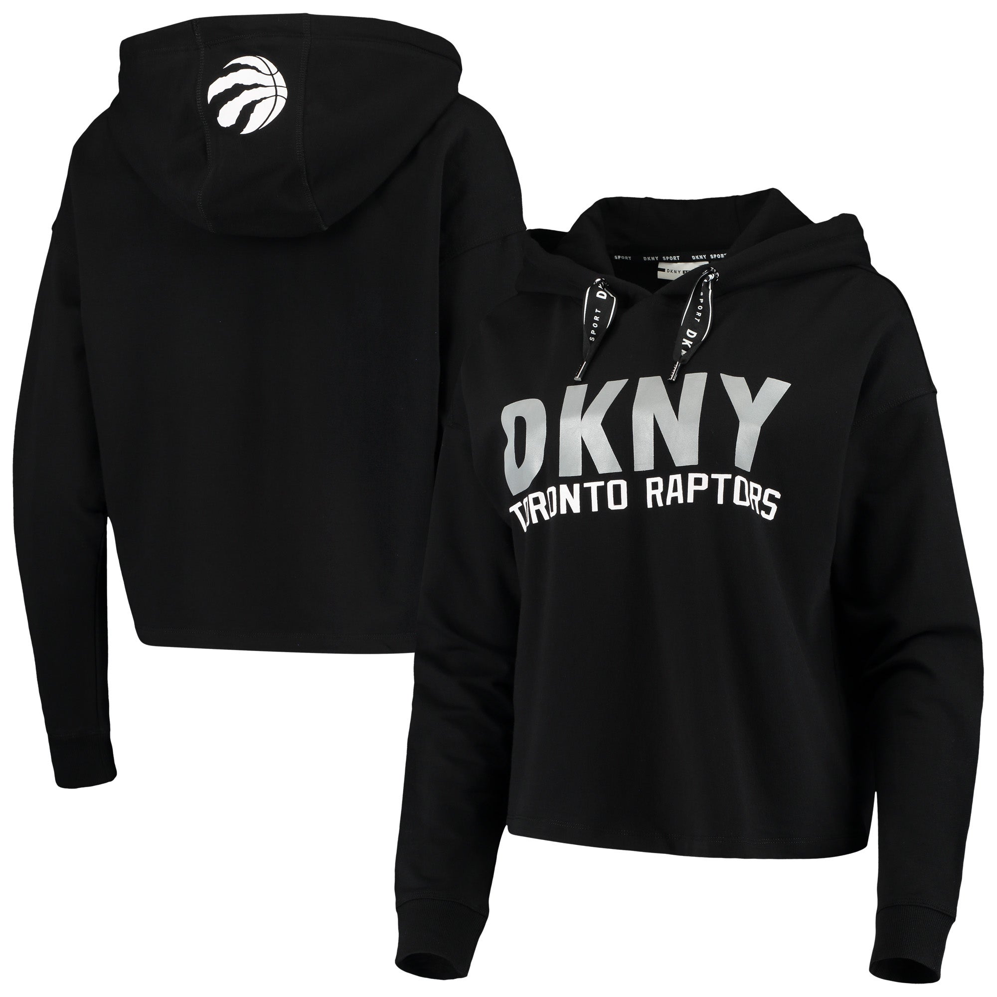 DKNY Sport Raptors Maddie Cropped Hoodie - Women's