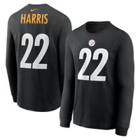 Pittsburgh Steelers Nike Legends Long Sleeve Dri-Fit Black Practice T-Shirt