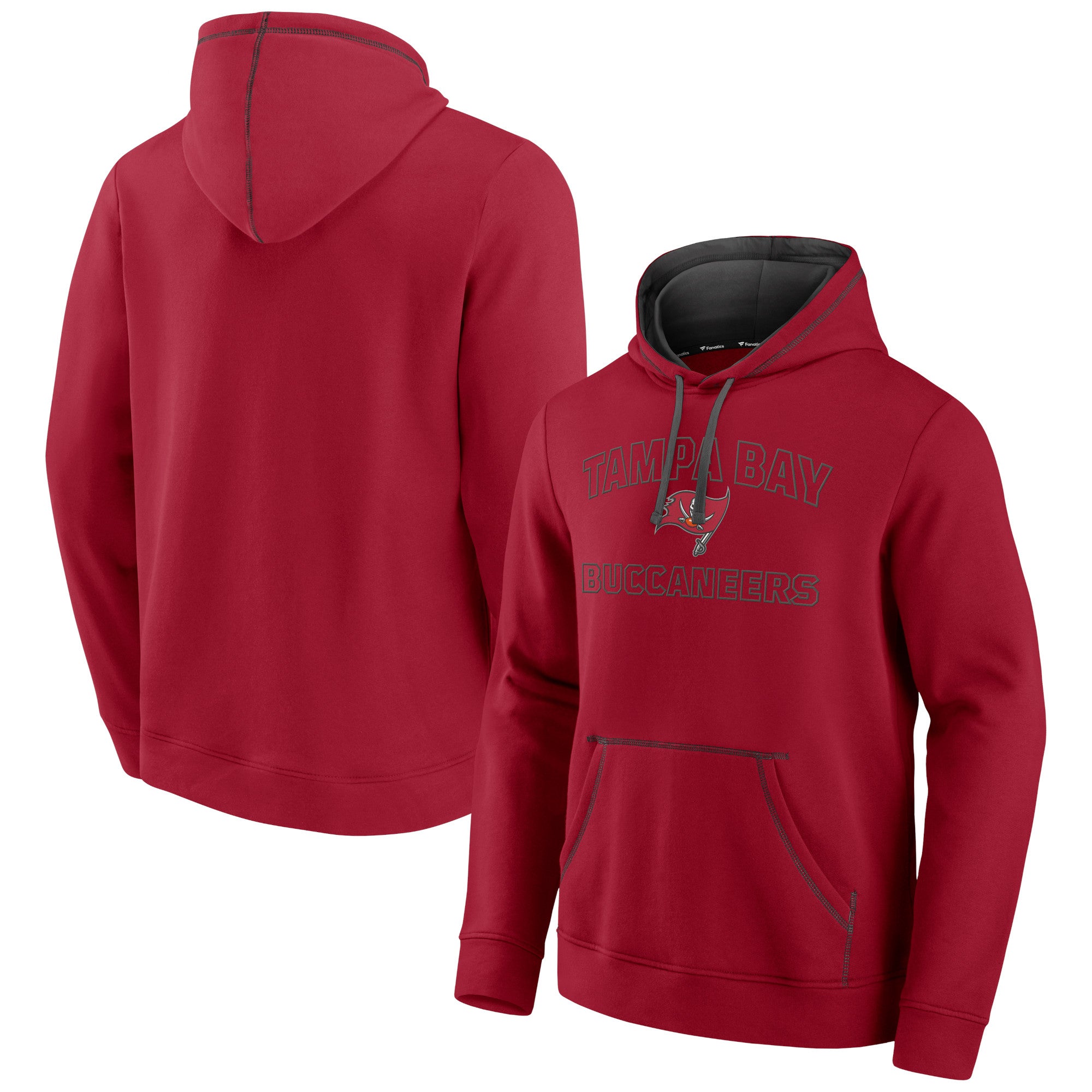 Tampa Bay Buccaneers Fashion Colour Logo Hoodie - Womens