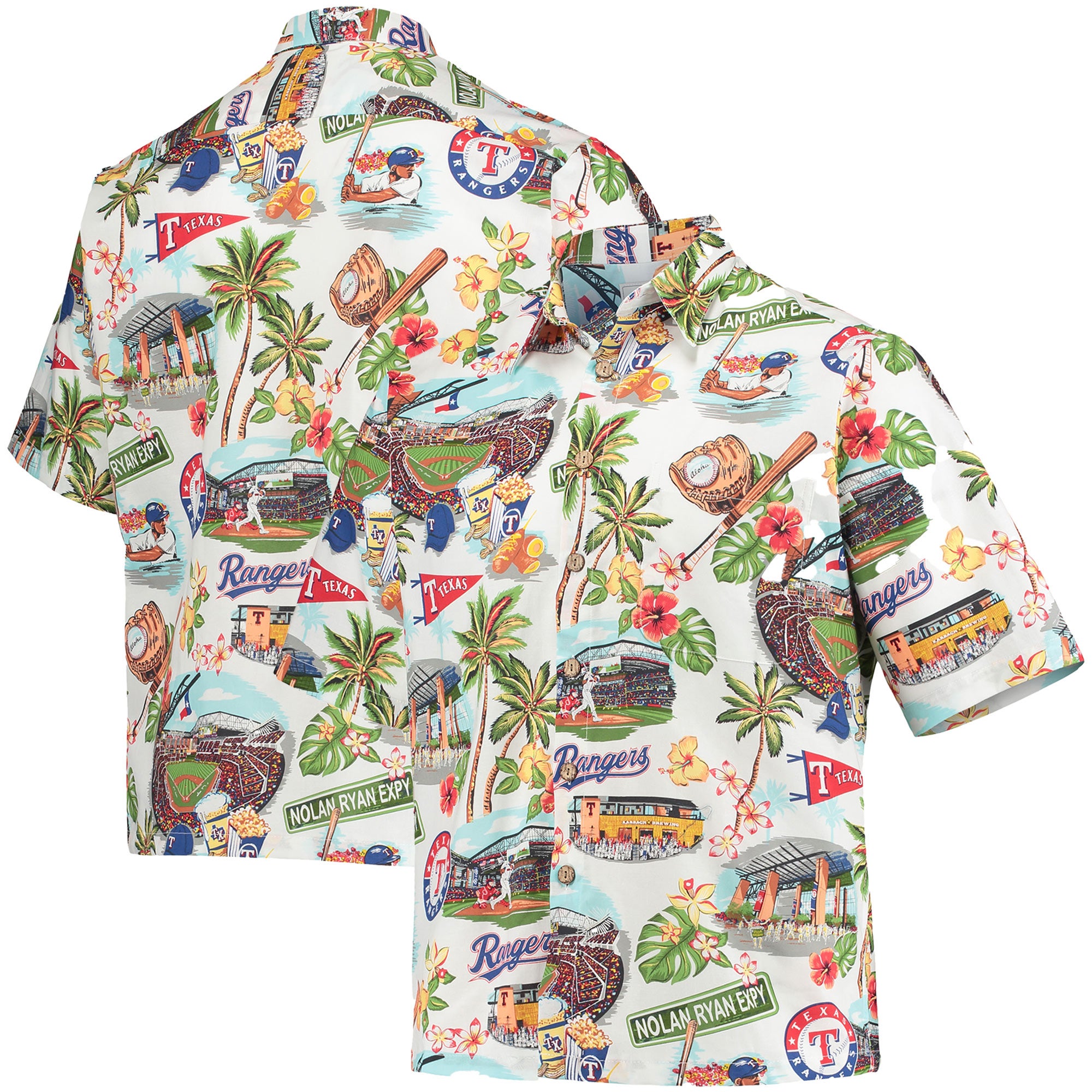 Reyn Spooner Rangers Scenic Button-Up Shirt - Men's