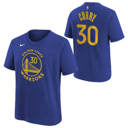 Boys' Grade School - Nike Stephen Curry Warriors Short Sleeve T-Shirt - Royal
