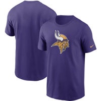 New Era Vikings Plus Size Lace-Up Long Sleeve T-Shirt