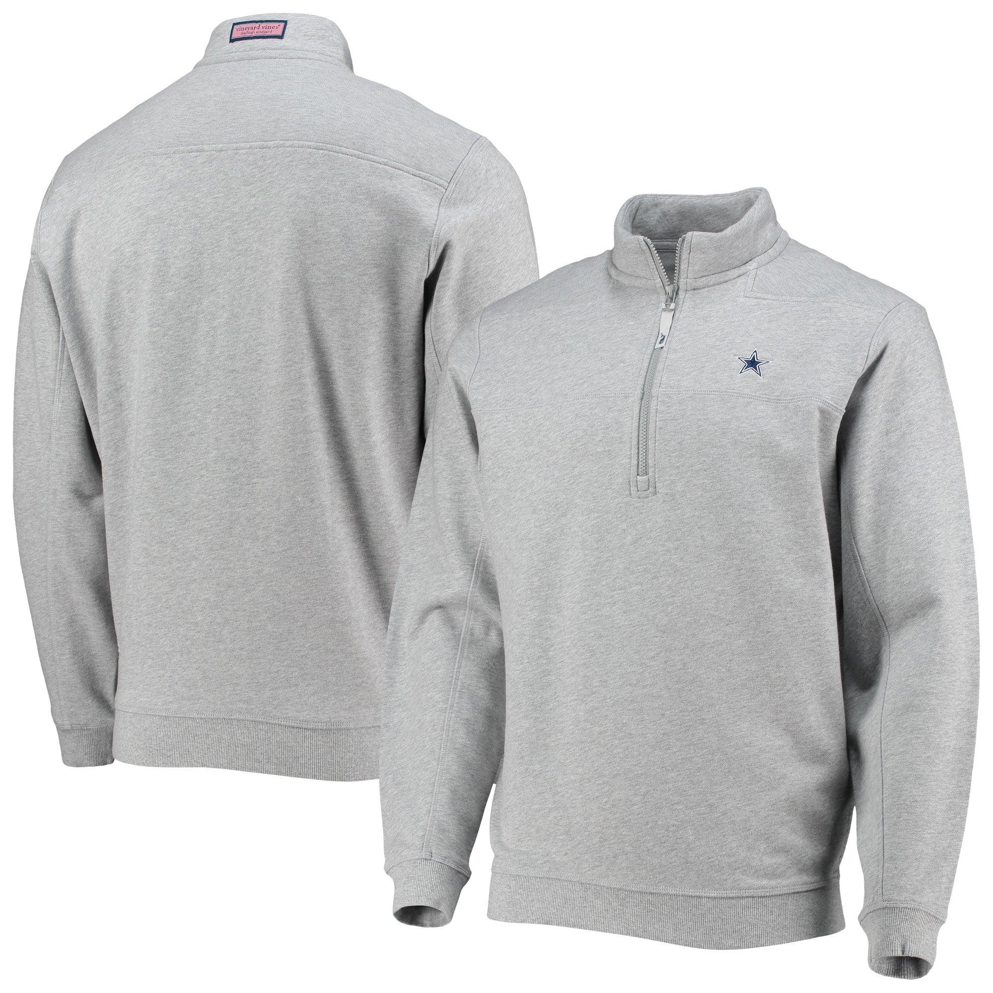 Vineyard Vines Cowboys Shep Shirt Quarter-Zip Sweatshirt