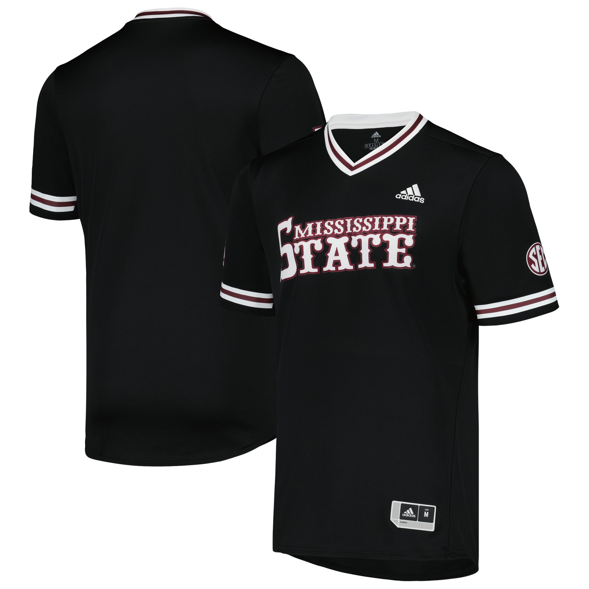 Mississippi State Bulldogs adidas Replica Baseball Jersey - White