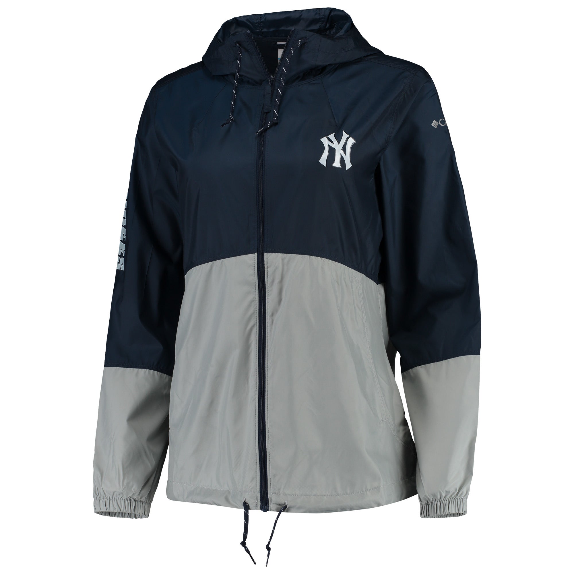 New York Yankees Columbia Flash Forward Full-Zip Team Windbreaker