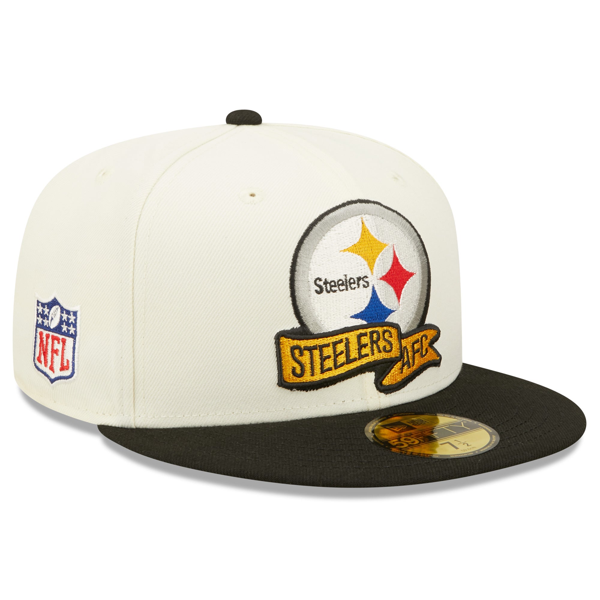 Pittsburgh Steelers New Era NFL Crown Champs 59FIFTY Fitted Hat