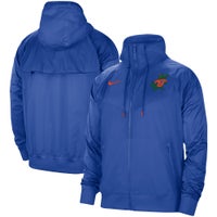 Nike windbreaker red store white and blue