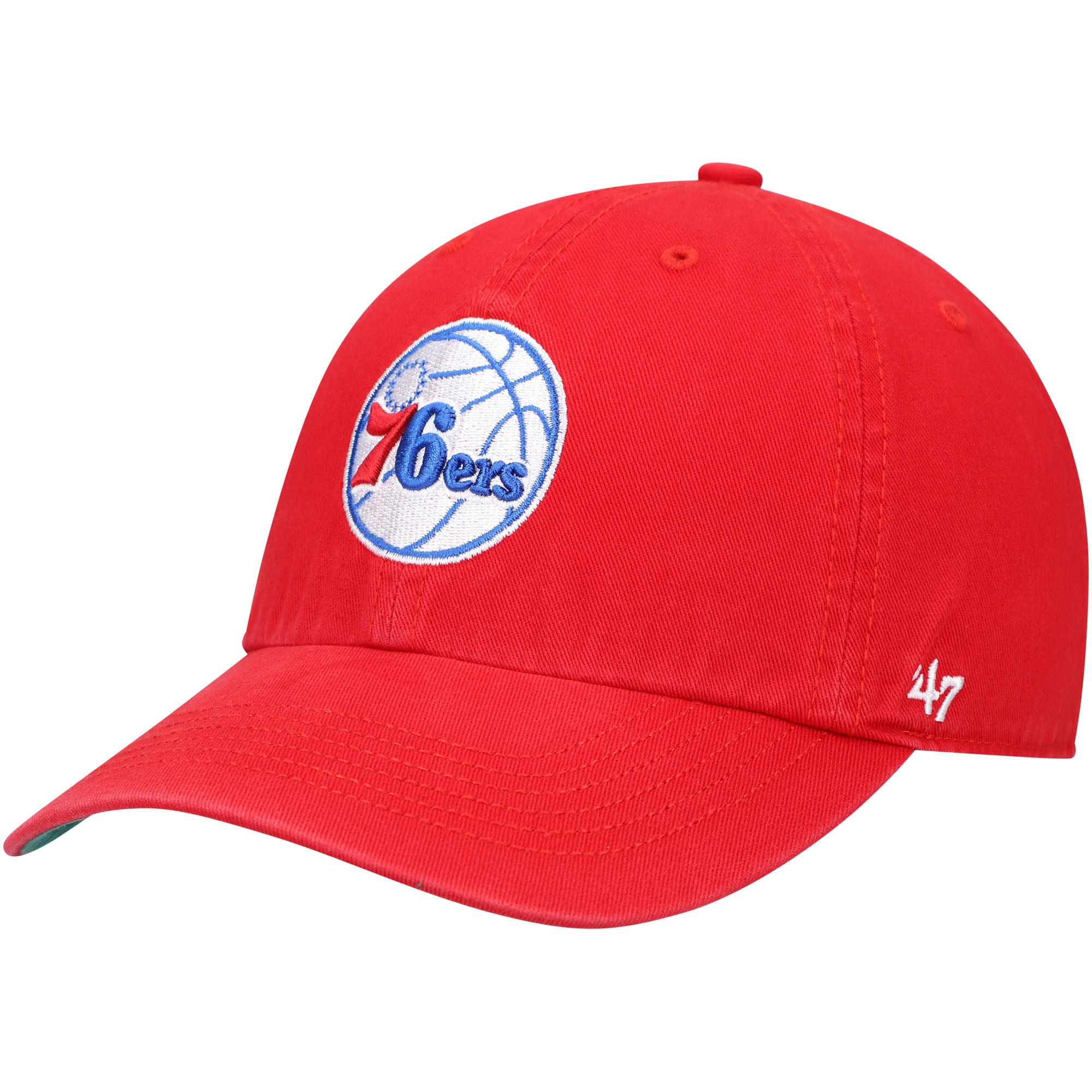 47 Brand 76ers Team Franchise Fitted Hat | Foot Locker