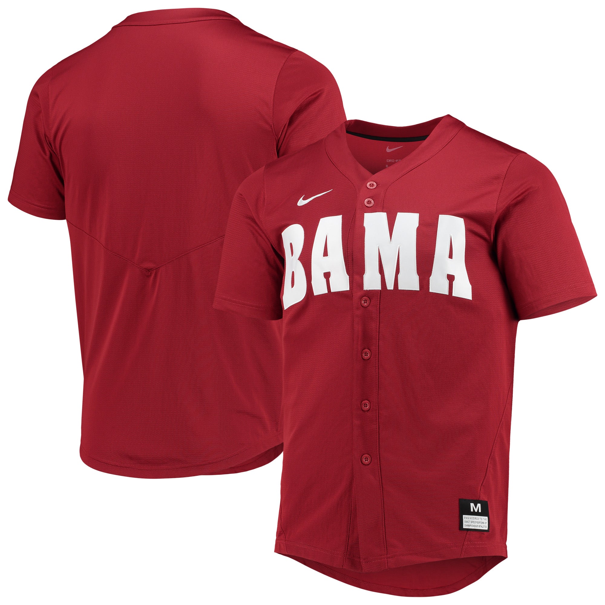 Alabama Crimson Tide softball champions jerseys