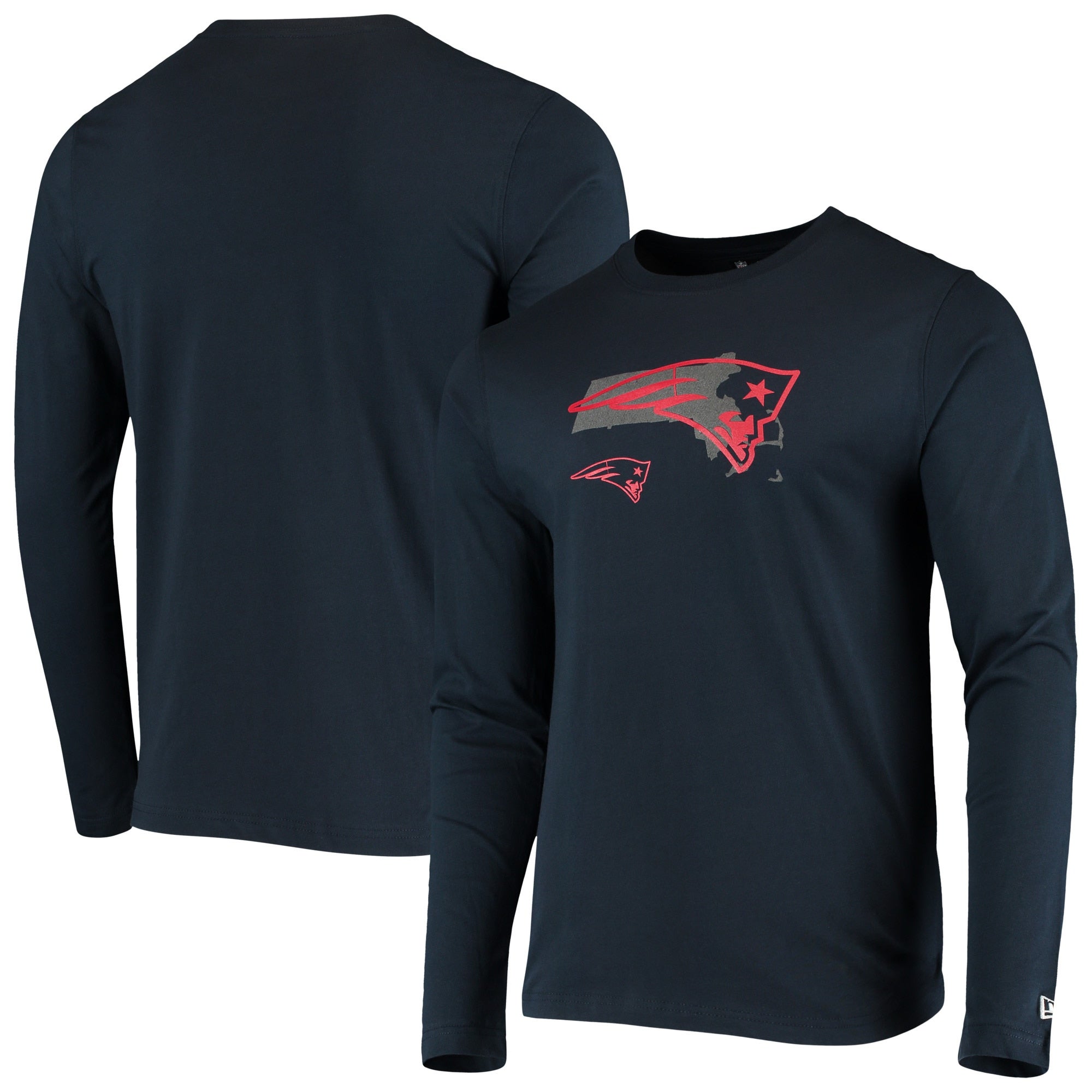 New England Patriots Tampa Bay Buccaneers Logo T-Shirt 