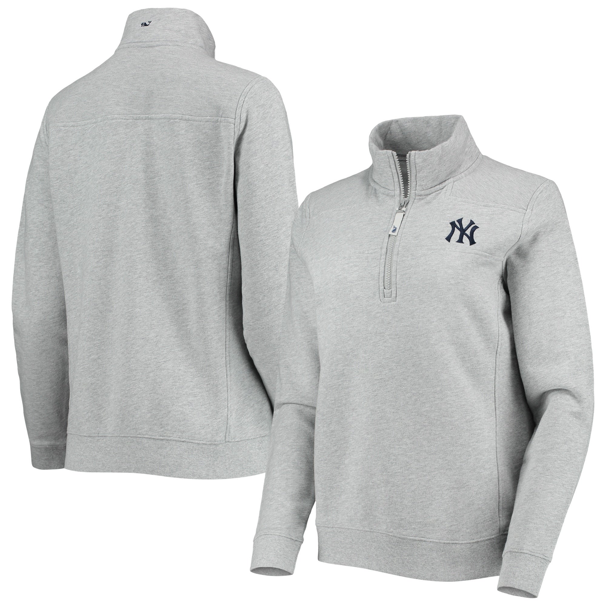 Vineyard Vines Yankees Shep Shirt Quarter-Zip Jacket - Women's