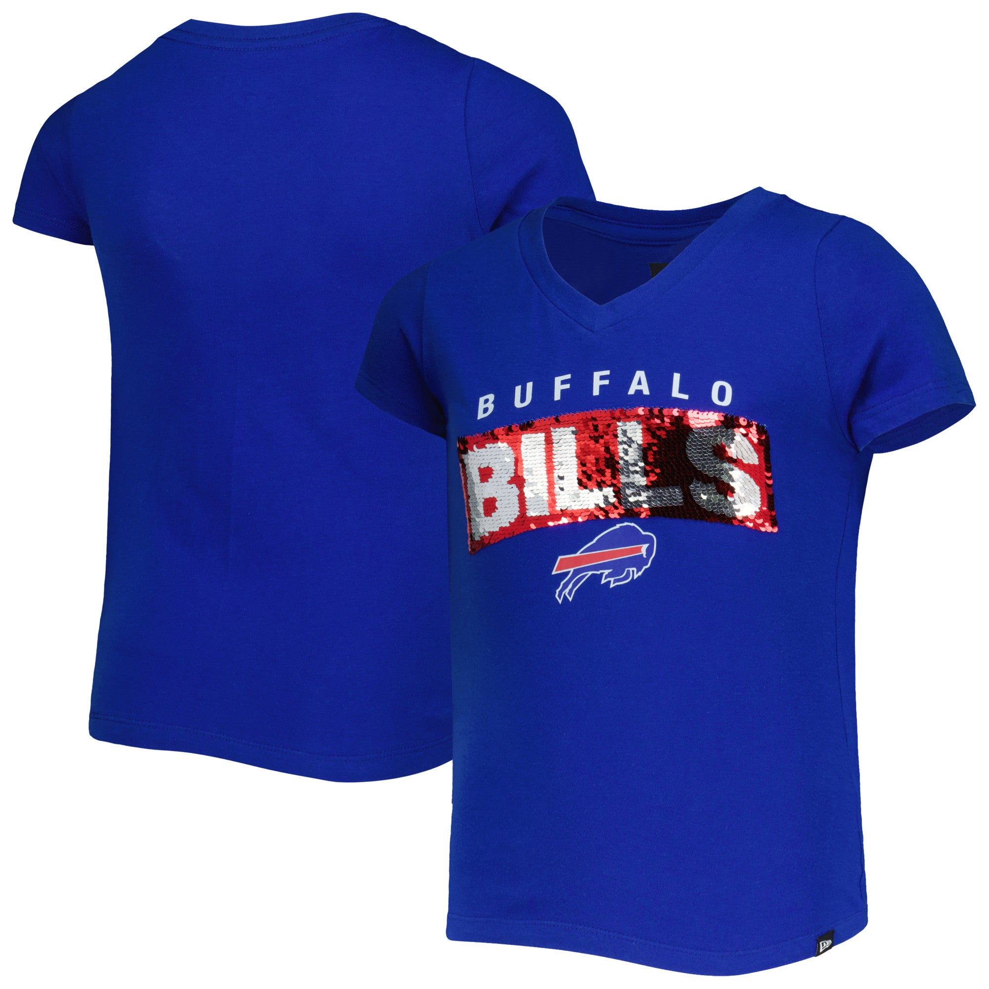 Ladies Buffalo Bills New Era Wordmark T-Shirt