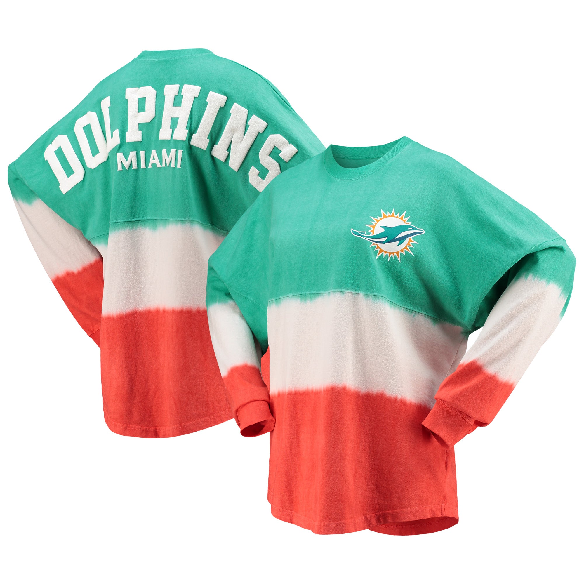 Miami dolphins long sales sleeve