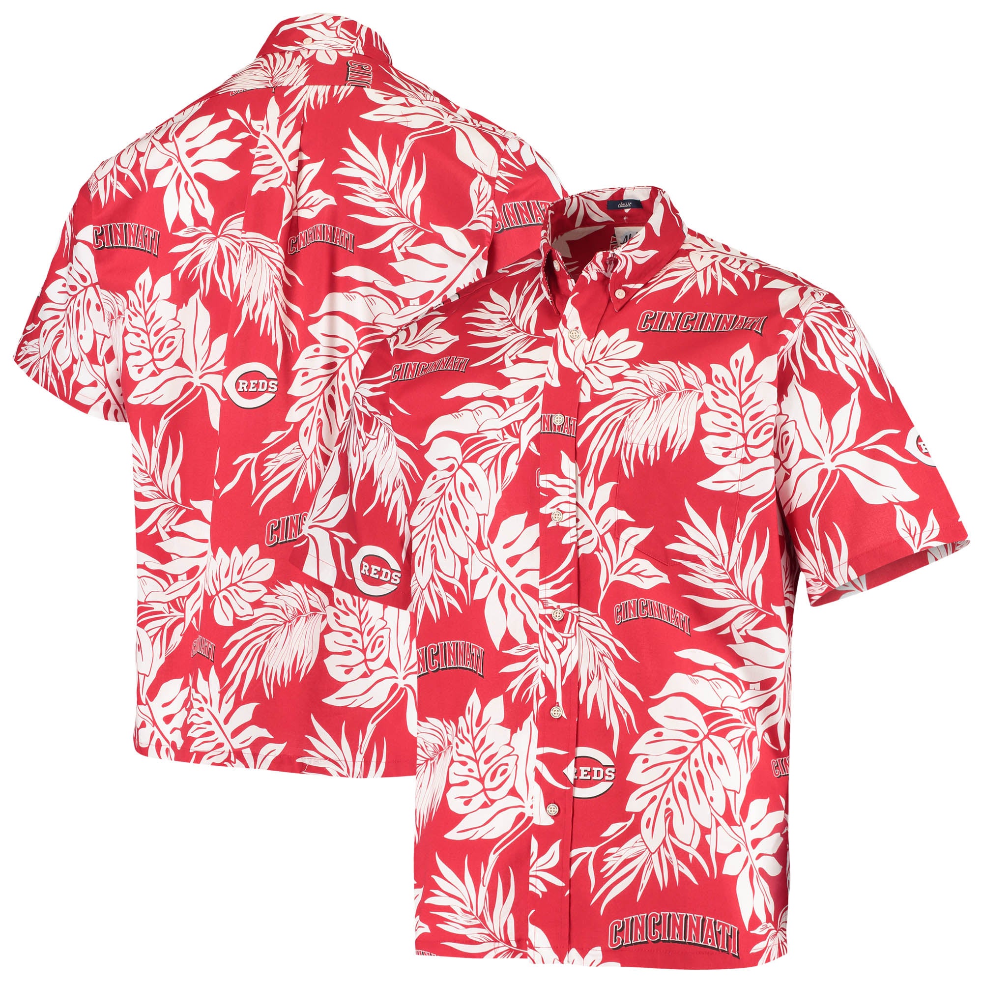 Reyn Spooner Reds Aloha Button-Down Shirt | Champs Sports