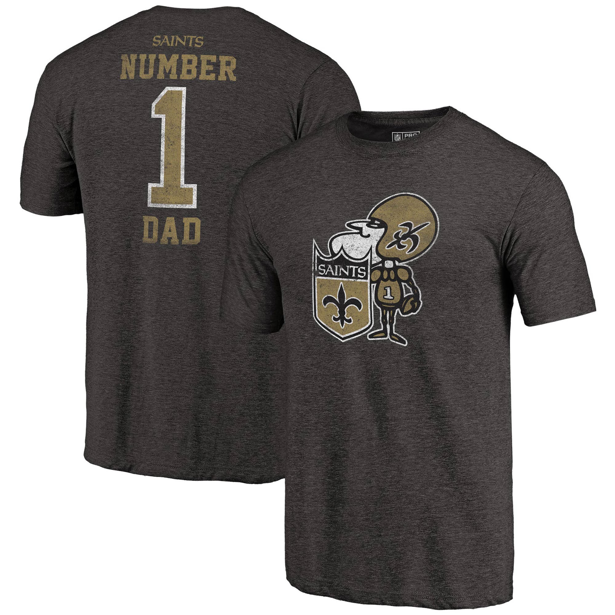 Fanatics Saints Greatest Dad Retro T-Shirt - Men's