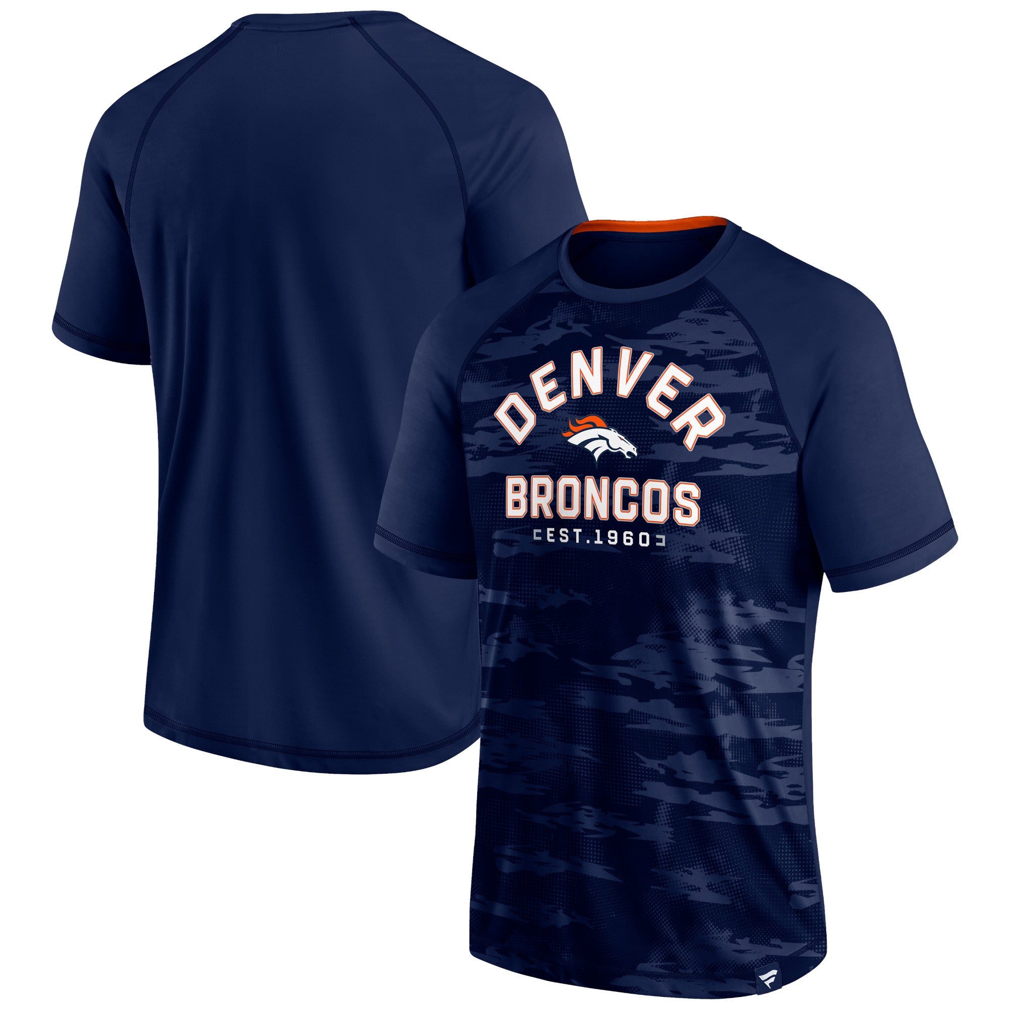 Fanatics Broncos Hail Mary Raglan T-Shirt - Men's