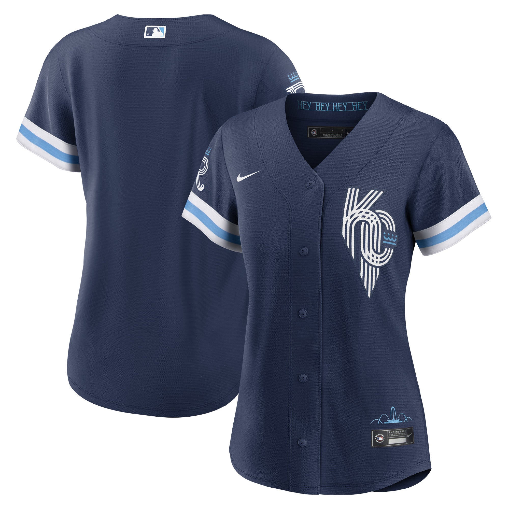 Kansas City Royals Nike Official Replica City Connect Jersey -Youth