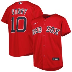 Boys' Grade School - Nike Red Sox Replica Player Jersey - Red