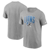 Women's Fanatics Branded Black Detroit Lions Vintage Arch V-Neck