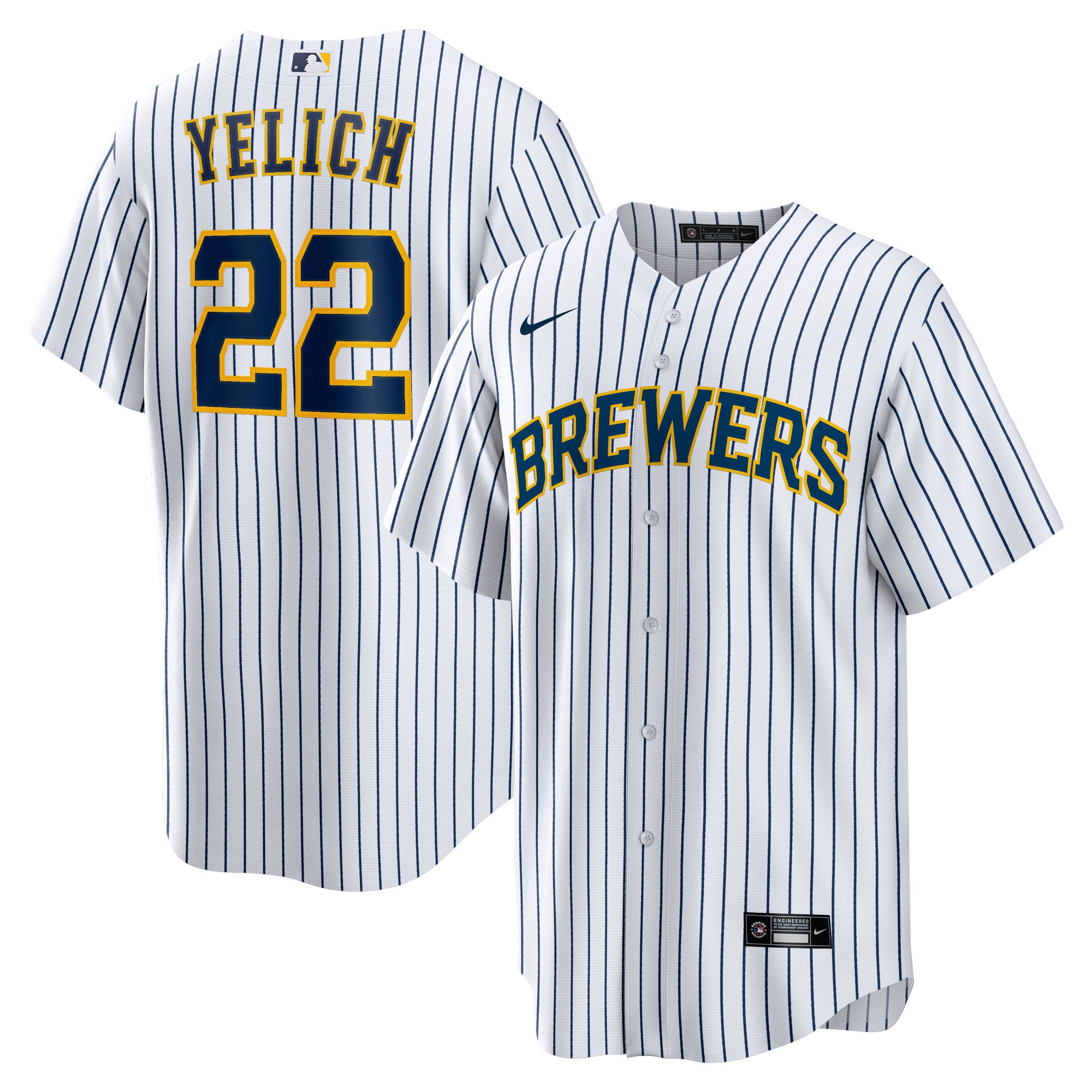 brewers replica jersey