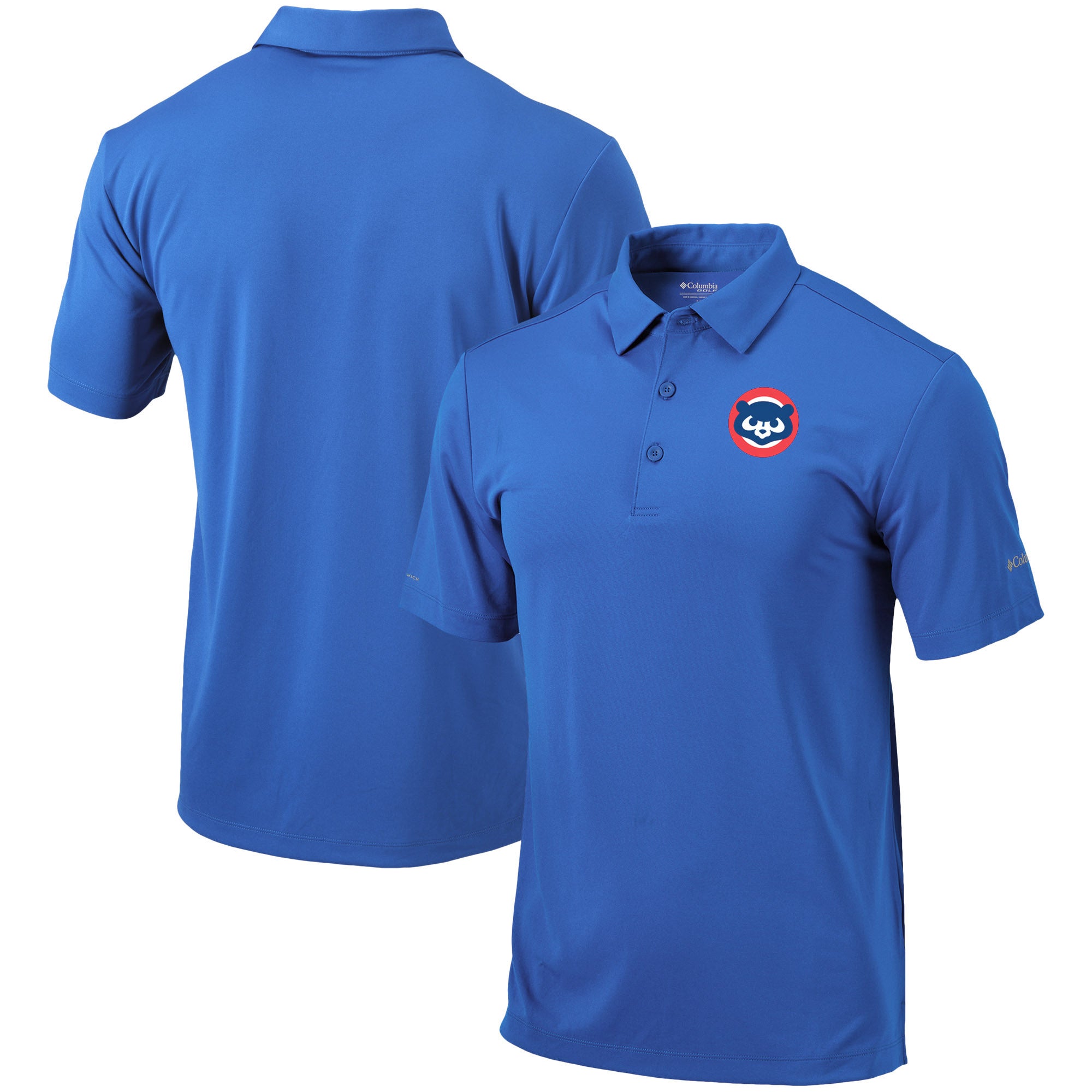 Chicago Cubs Dri-Fit Franchise Polo by NIKE