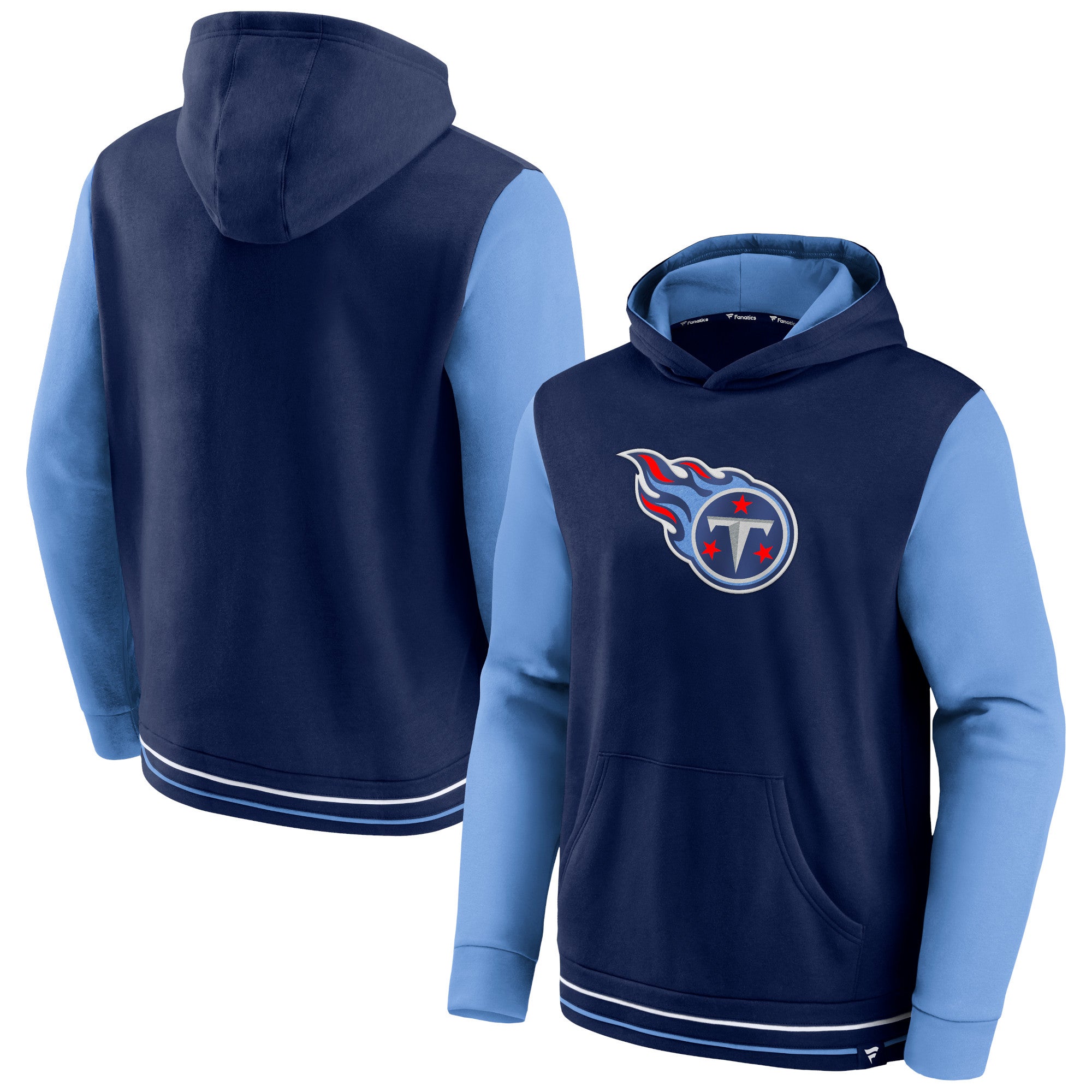 Fanatics Titans Block Party Pullover Hoodie - Men's