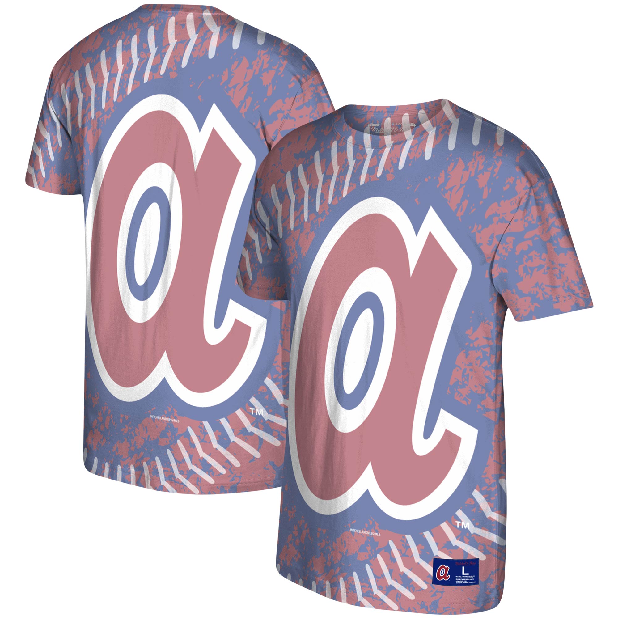 MLB Atlanta Braves Women's Slub T-Shirt - XS