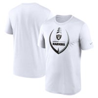 Men's Junk Food Black Las Vegas Raiders Throwback T-Shirt