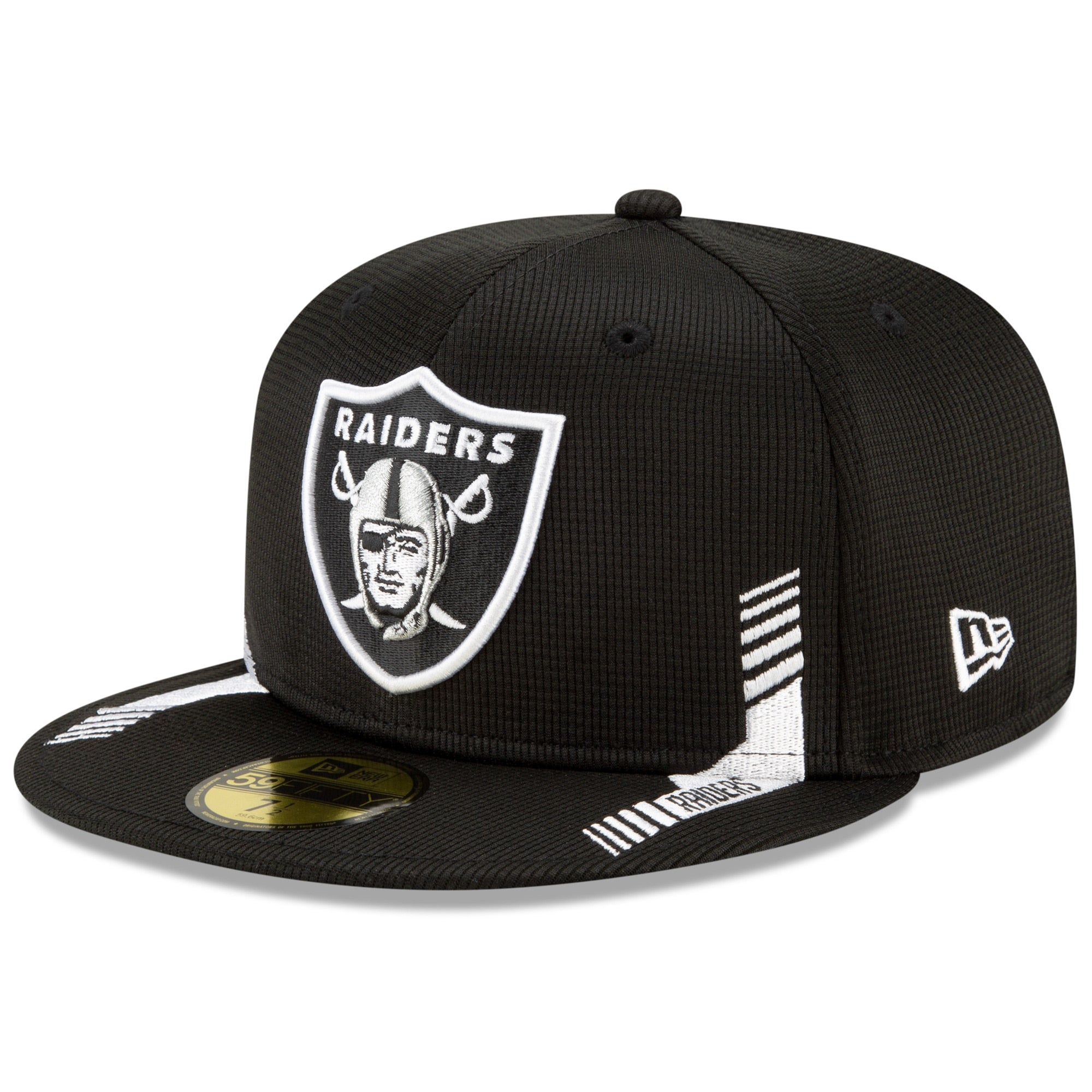 Las Vegas Raiders New Era 2022 Sideline 39THIRTY 2-Tone Flex Hat