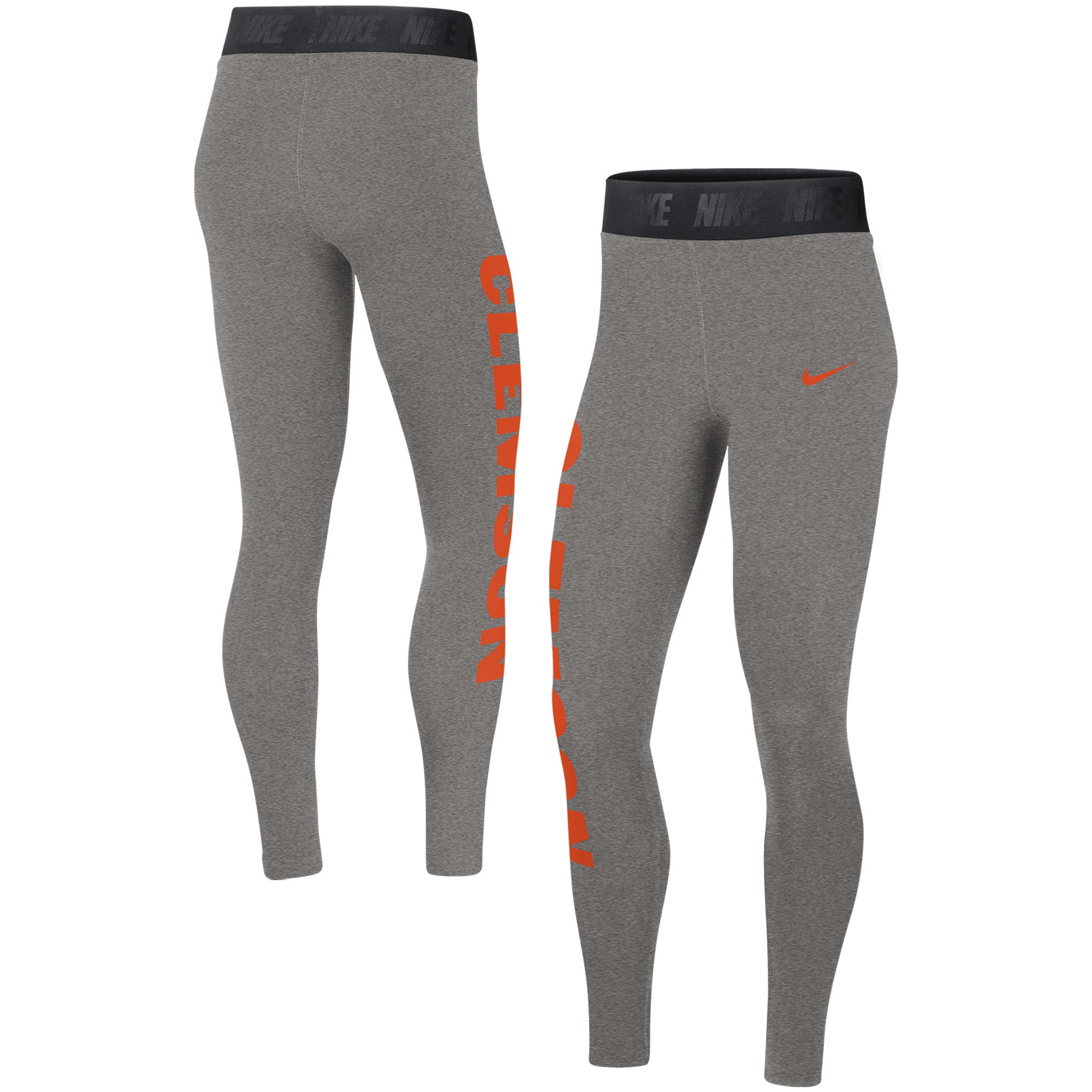 Nike Clemson High-Waisted Tri-Blend Leggings - Women's