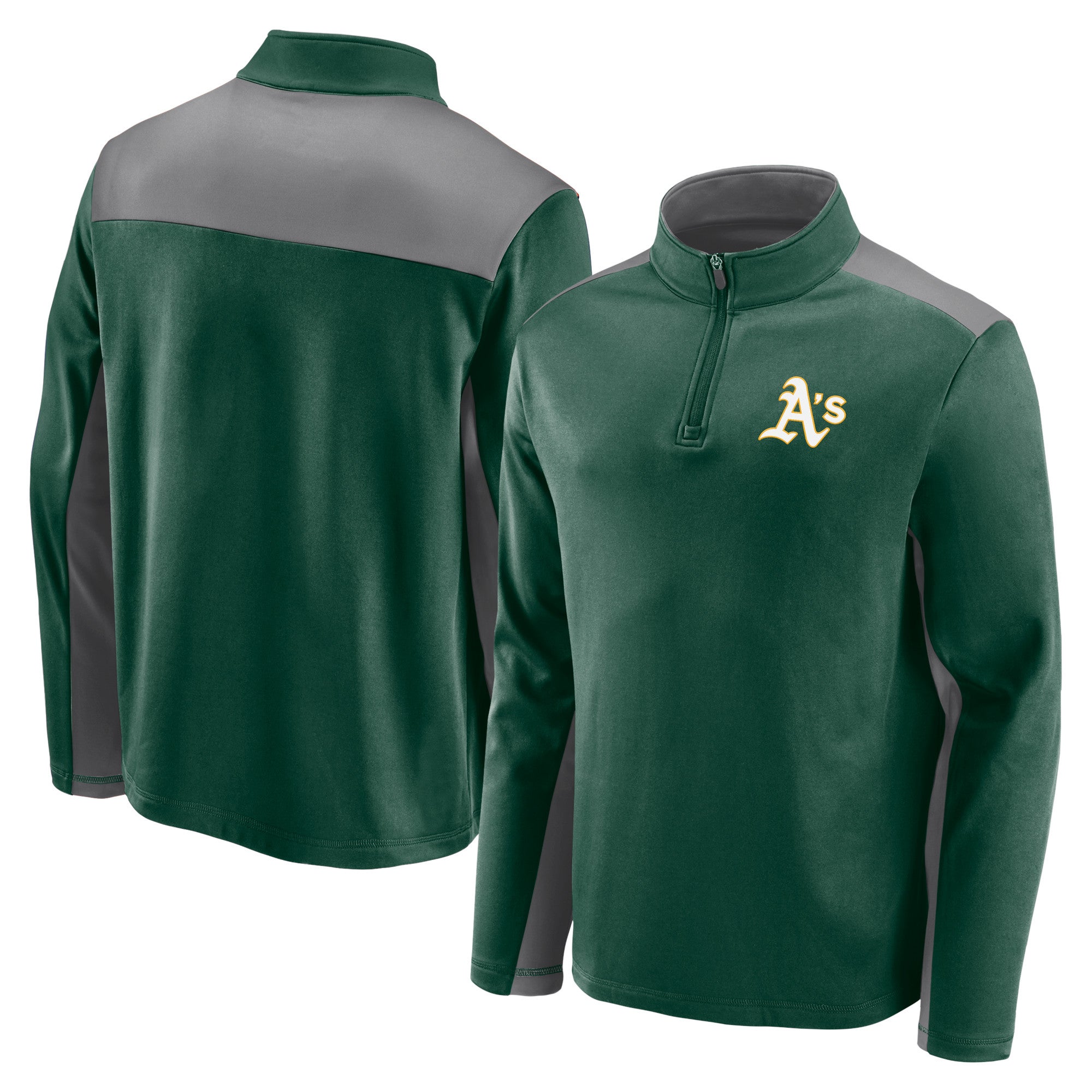 Colosseum Mens Heathered Gray Vanderbilt Commodores Tortugas Team Logo Quarter Zip Jacket 5670