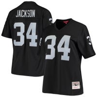 Bo jackson raiders white authentic clearance jersey