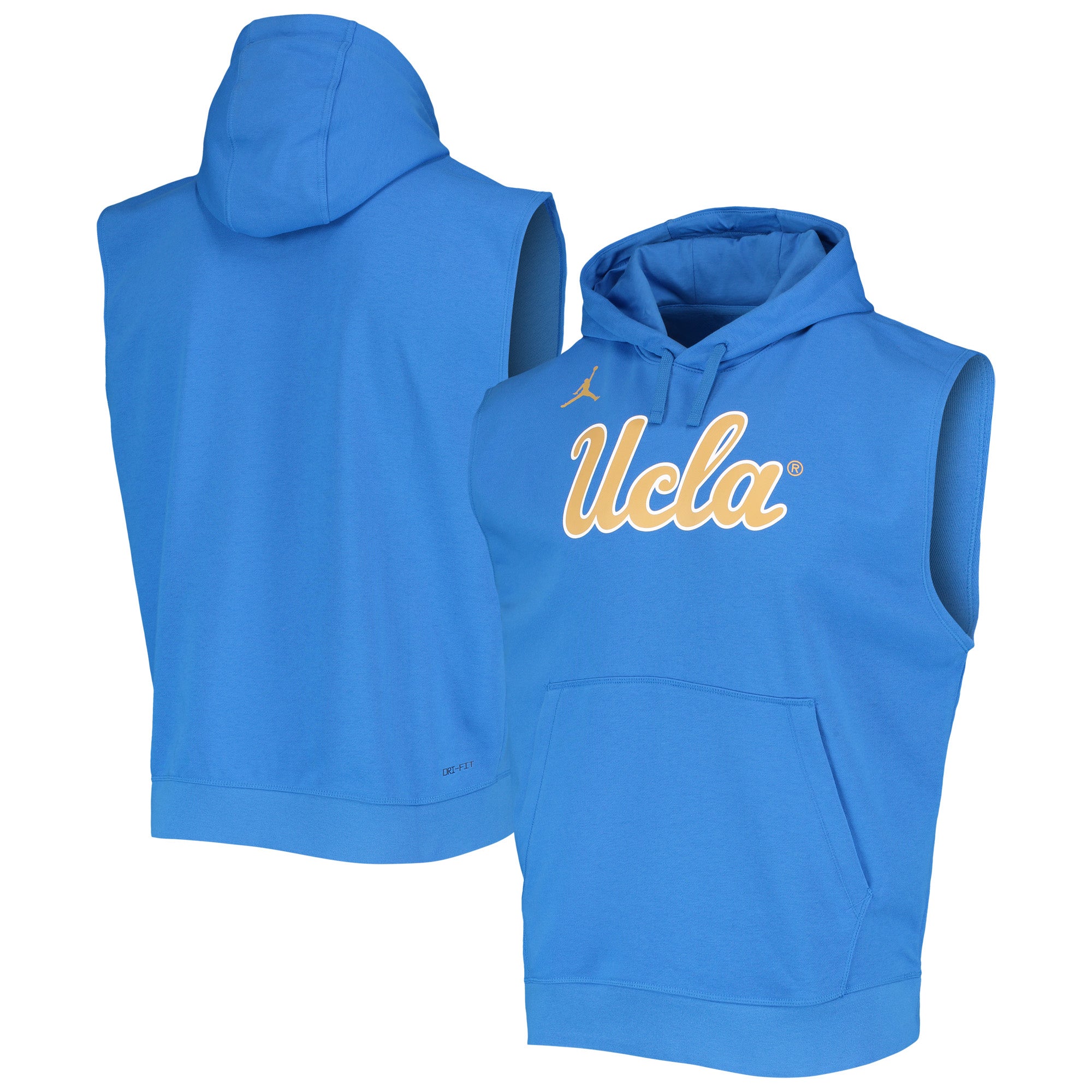 Jordan UCLA Logo Sleeveless Pullover Hoodie | Champs Sports