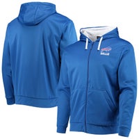 Full-Zip Fleece Extreme Buffalo Bills Gray Hoodie