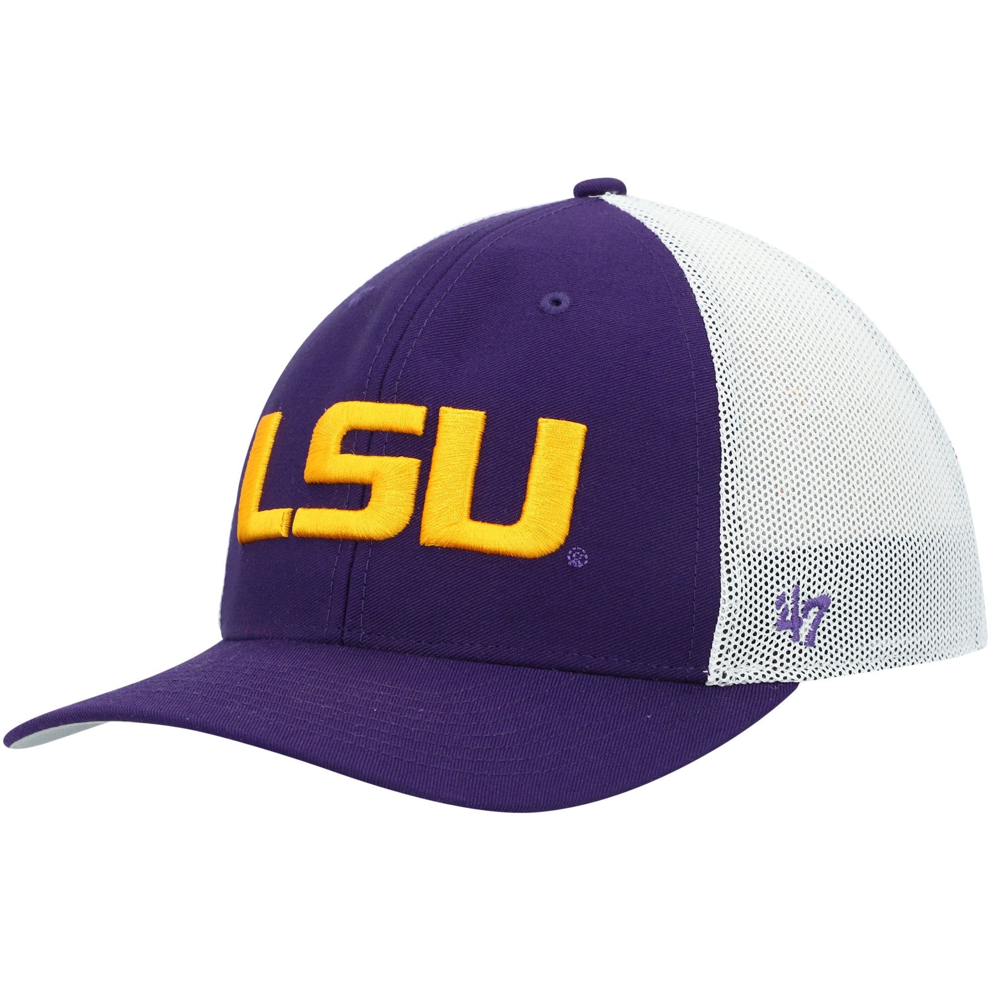 47 Brand LSU Basic TwoTone Trophy Flex Hat Champs Sports