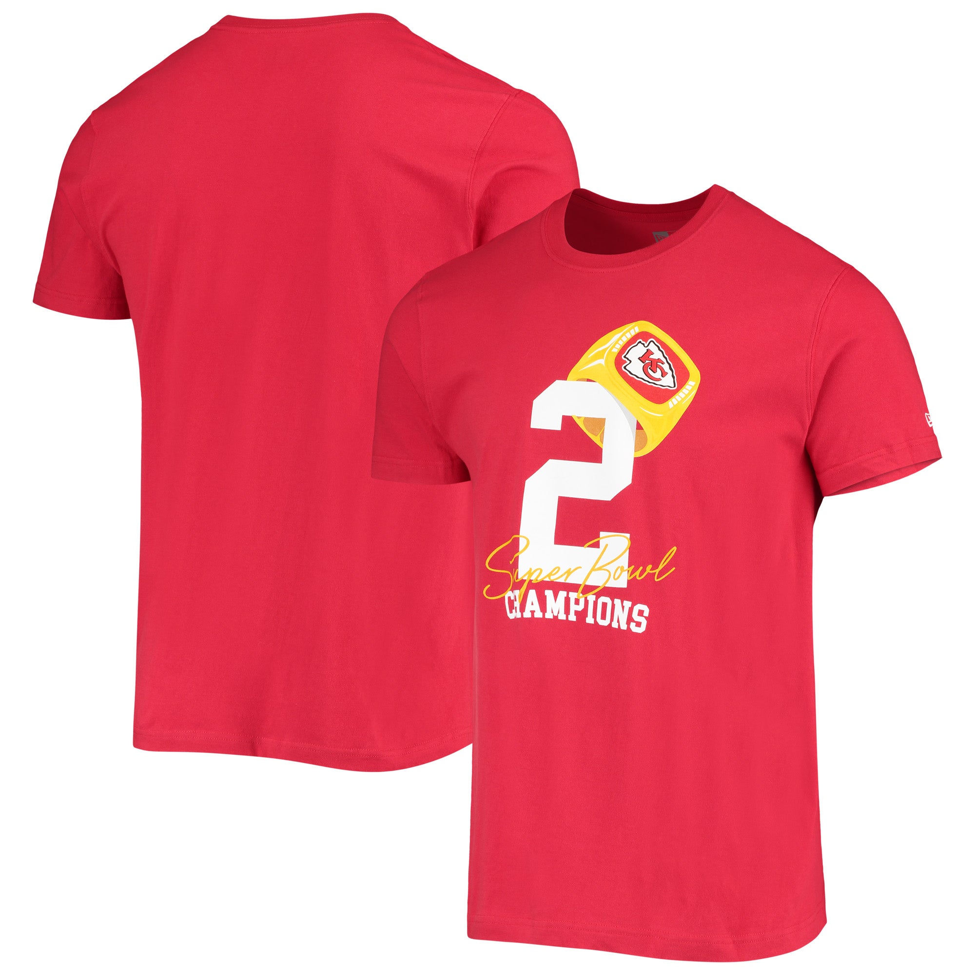 New Era Chiefs Local Count the Rings T-Shirt - Men's