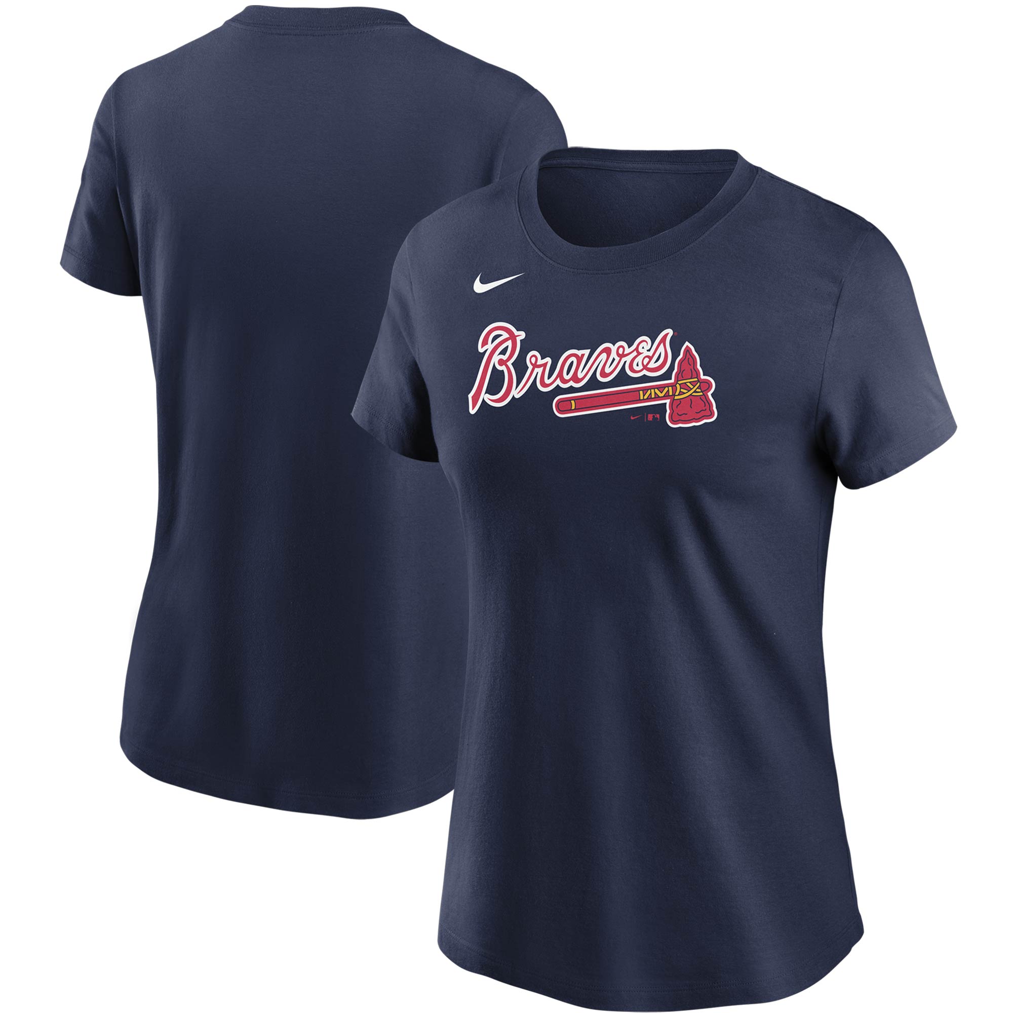 001 - BQ8928 - Nike Atlanta Braves Wordmark T-Shirt