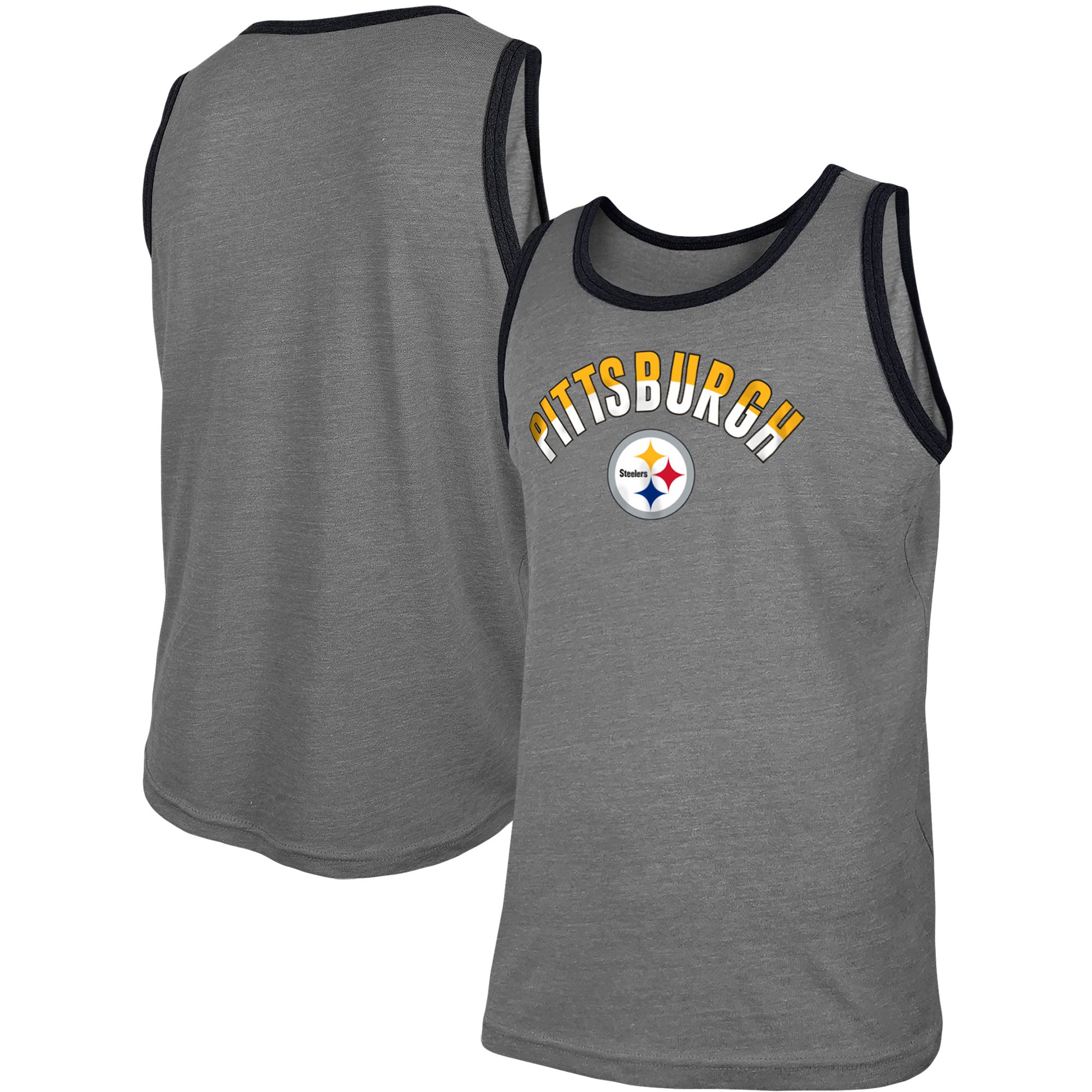 New Era Steelers Ringer Tank Top