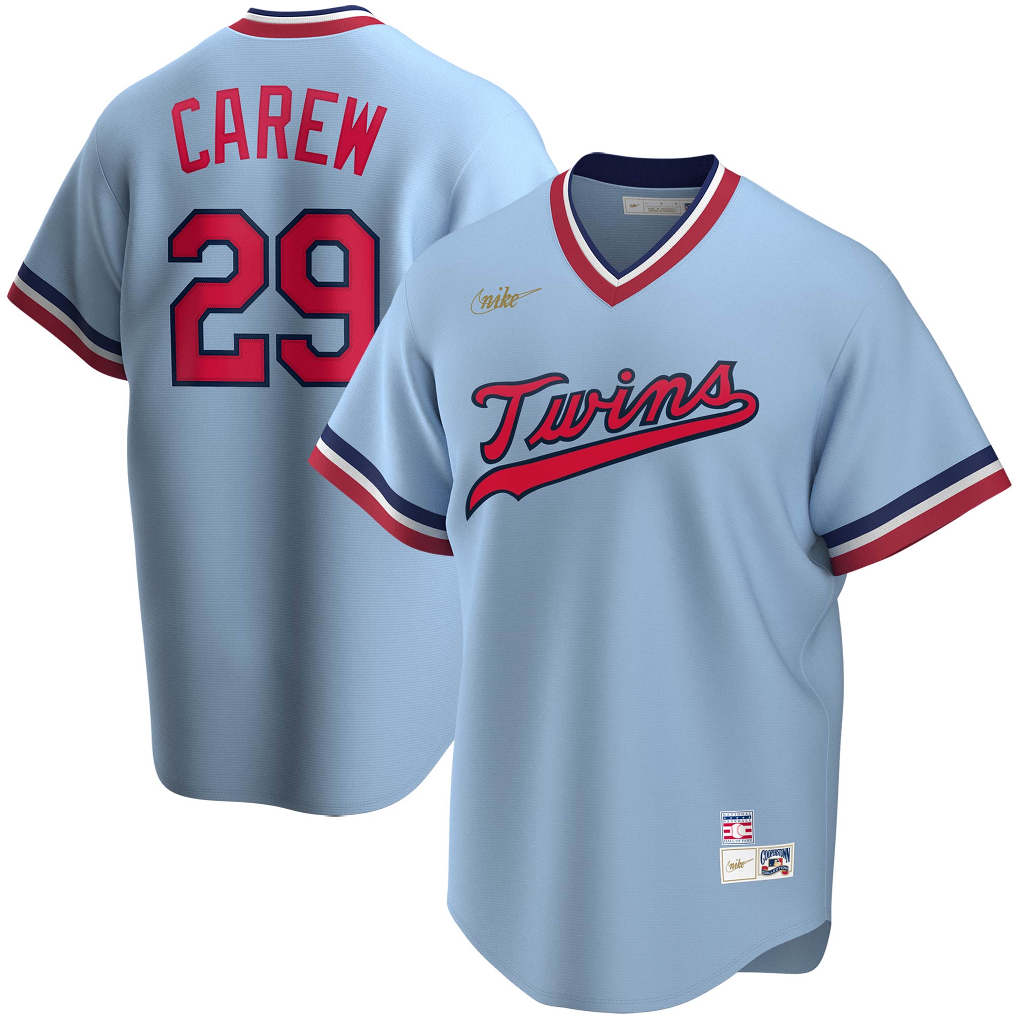 Nike Twins Road Cooperstown Jersey
