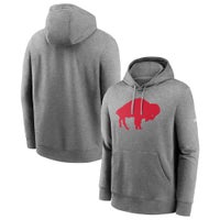 Full-Zip Fleece Extreme Buffalo Bills Gray Hoodie